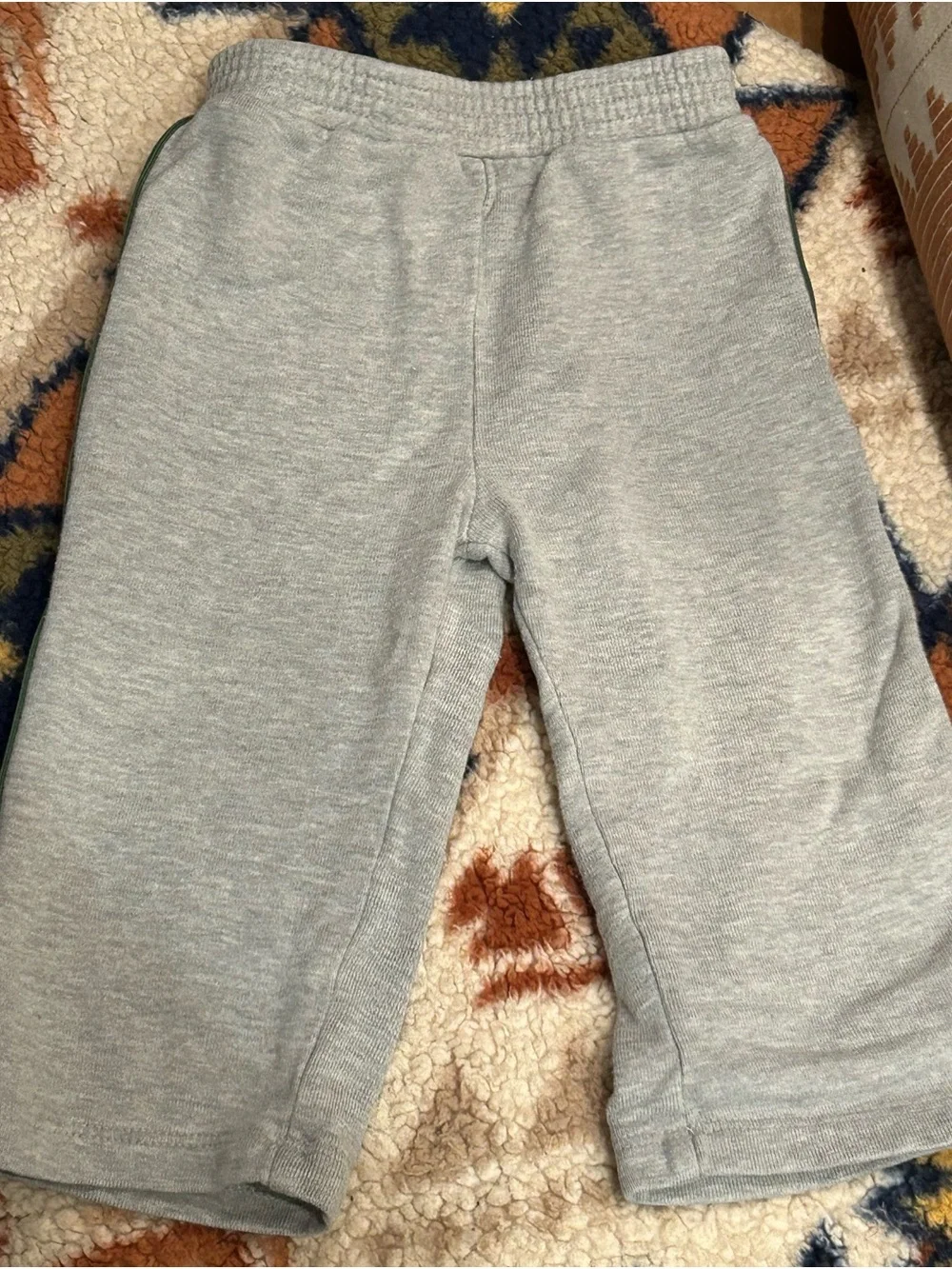 Old Navy Light Gray Kids Sweatpants with Side Stripe